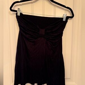 NWT Anthropologie fly away strapless tunic top